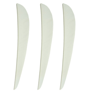 SPHERE Speed Feather Natural feather - 5 inch - Parabol | Colour: White