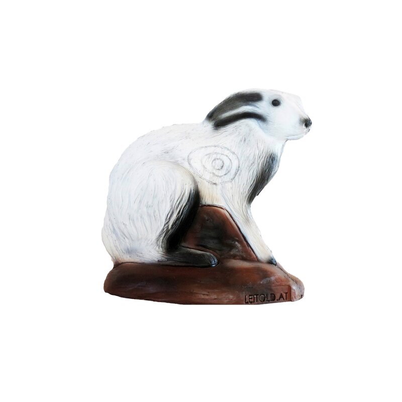 LEITOLD Sitting Snow Rabbit