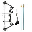 DRAKE Gecko RTS - 30-55 lbs - Compound Bow - Color: Black