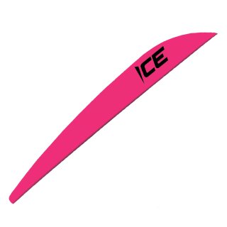 BOHNING Ice Vane - 3 inches | Hot Pink