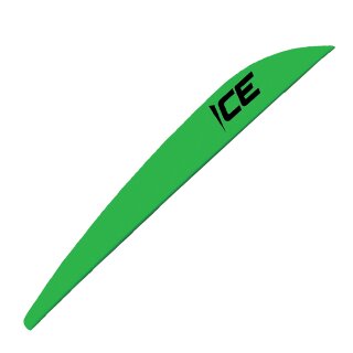 BOHNING Ice Vane - 3 Zoll | Neon Grün