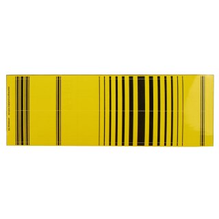 Arrowwraps | Design 102 - Ringe - Länge: 8 Zoll - 2er Pack | gelb