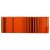 Arrowwraps | Design 103 - Ringe - Länge: 8 Zoll - 2er Pack | orange
