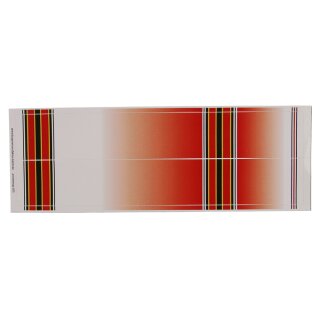 Arrowwraps | Design 205 - Farbverlauf - Länge: 8 Zoll | Farben: schwarz, rot, gold - 2er Pack