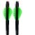 NAP Quikfletch with Quikspin - Black Tube - 2 inches Vanes - Green-Green-White