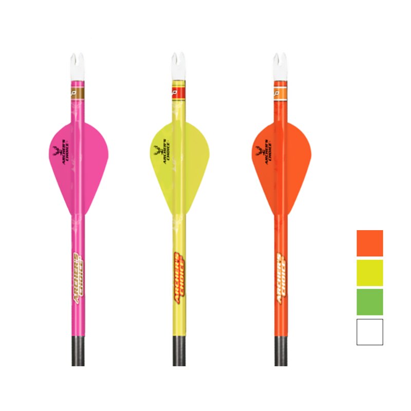 NAP Quikfletch Quikspin - Archers Choice - 2 inches Vanes - various Colors
