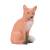 IBB 3D Fox - sitting