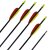 BLACK BOLT Fiberglass Arrow - Length: 24 inches