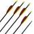 BLACK BOLT Fiberglass Arrow - Length: 26 inches