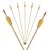 Complete Arrow | BSW Old Wood - Wood - with Field Tip - 30 inches