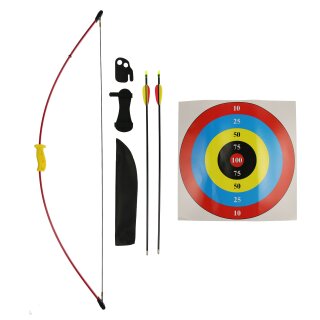 Kid´s Bow Set Longbow KIDSBOW | 112 cm - 15 lbs (for kids aged 7 or older)