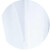 TRUEFLIGHT Natural feather Spiral - right-wound - Flu White