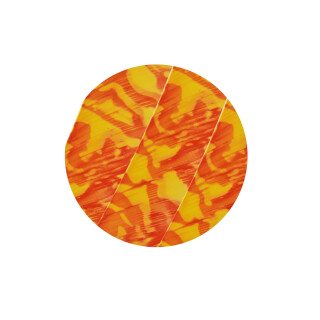 TRUEFLIGHT Natural feather Camo | Orange Chartreuse | other shapes and lengths