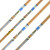 Schaft | GOLD TIP Traditional XT - inkl. GT Nocke und Accu-Lite Insert | Spine: 500 | 3555 | 29,0 Zoll
