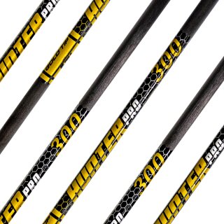 GOLD TIP Hunter Pro Black - Carbon - Shaft incl. GT Nock and Accu-Lite Insert | Spine 500/3555 | 24.0 inches