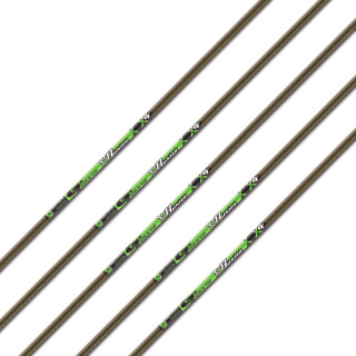 GOLD TIP Hunter XT Black - Carbon - Shaft incl. GT Nock and Accu-Lite Insert | Spine 300 | 31.5 inches