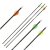 Complete Arrow | GOLD TIP Warrior - Carbon - Fletched at Factory - Spine 400 | 2 inches HP Vanes