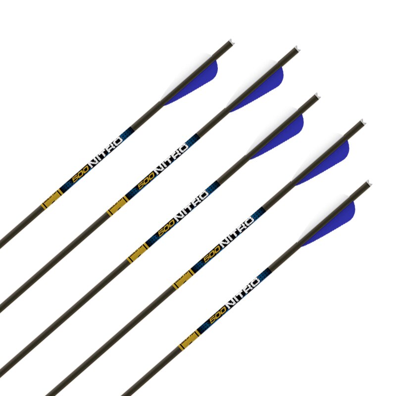Crossbow Bolts | GOLDTIP Nitro / Laser IV Carbon - 12-22 inches