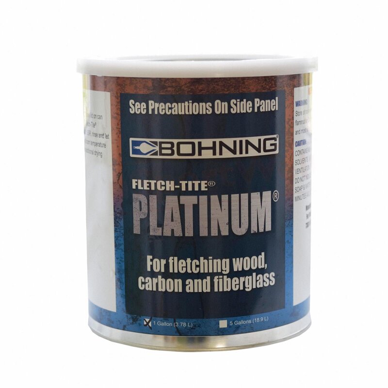 BOHNING Fletch-Tite Platinum - Glue - 1 Gallon - 3.79 Liter