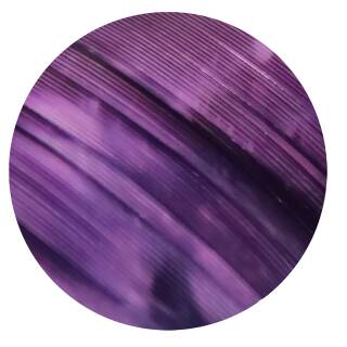 GATEWAY Natural feather ECC - Tre Camo - right-wound | Tre Purple | Shield | 5 inch