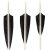 GATEWAY Natural feather ECC - Tre Camo - right-wound | Tre Orange | Shield | 5 inch