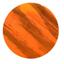 GATEWAY Natural feather Barred - striped - right-wound | Barred Orange | Shield | 4 inch
