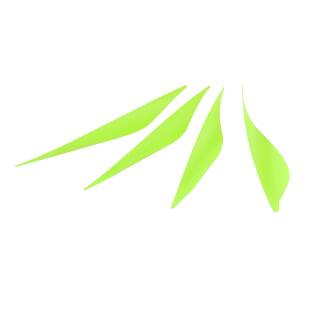 XS WINGS Vanes Medium - 50 Pieces | Right Hand | 50mm | fluoric Green | Standard