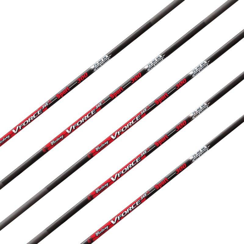 Shaft | VICTORY ARCHERY VForce 245 - Sport - Carbon - incl. Insert and Nock
