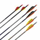 Complete Arrow | EASTON Full Metal Jacket (FMJ) - Aluminium-Carbon | Black | Spine 500