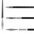 Complete Arrow | EASTON Full Metal Jacket (FMJ) - Aluminium-Carbon | Black | Spine 500