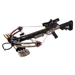 X-BOW Wasp - 185 lbs / 370 fps - Compound Crossbow | Color: Green Camo