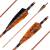 Complete Arrow | BSW Chestnut Deluxe - Tre Orange | Type of Wood: Spruce Premium - Ø 11/32 inches