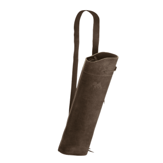 elTORO Back Quiver Traditional Suede Leather Dark