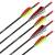 Complete Arrow | TROPOSPHERE - Fibreglass Arrow - with CUSTOM Fletching