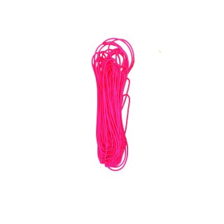 String Loop - colored - glowing - 15cm | Color: Hot-Pink