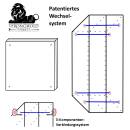 STRONGHOLD Schaumscheibe Black Switch bis 70lbs (60x60x20 cm)