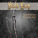 [SPECIAL] SET BSW Black LARP - 64 inches - 14-40 lbs - Recurve Bow