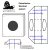 STRONGHOLD Foam Target Switch up to 60 lbs | Size XXL [120x120x20cm] + optional Accessories [Forwarding Agent]