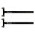 AVALON Checker - Sehnenmaßstab | Farbe: schwarz