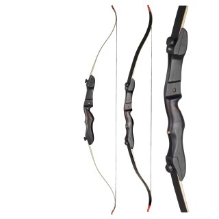 SET BSW Black LARP - 70 inches - 14-40 lbs - Recurve Bow