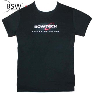 T-Shirt - BOWTECH Mens - Refuse To Follow - black | size S
