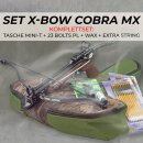 [SPECIAL] SET X-BOW COBRA MX in Bag Package - 80 lbs / 165 fps | Colour: Wood design
