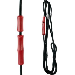 BSW Protector - Finger Protection including Dacron String | Bow Length: 62 inches | Red