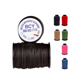 BCY Serving Thread 62-XS - String Material - Diameter .018 inches | Colour: Black