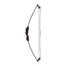 EK ARCHERY Chameleon CP - Compoundbogen - Kinderbogenset | Wurfarme: schwarz | Griff: rot