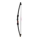 EK ARCHERY Chameleon CP - Compoundbogen - Kinderbogenset | Wurfarme: schwarz | Griff: rot