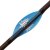 GAS PRO Olympic Efficient Spin Vanes - 1.75 inches| Blue - Soft Plus Parabolic - 50 Pieces