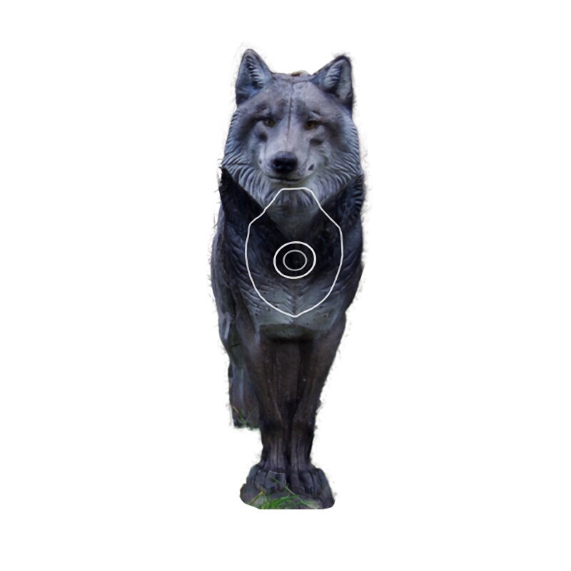 NATURFOAM Wolf - standing [Forwarding Agent]