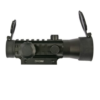 OPTACS 2x42 - incl. red/green illumination - red dot sight