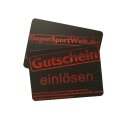 Gutschein einlösen | Wert: xxx EUR